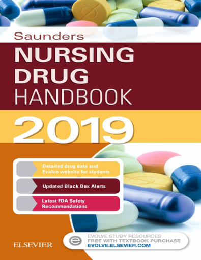 Saunders+Nursing+Drug+Handbook+2019