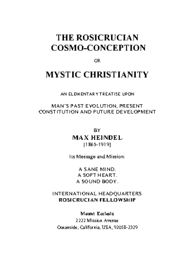 Rosicrucian+Cosmo-Conception