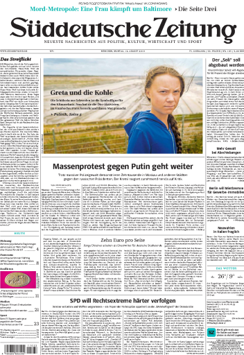 Süddeutsche Zeitung - 12.08.2019