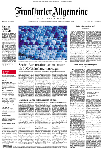 Frankfurter Allgemeine Zeitung - 09.03.2020