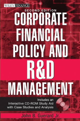 FINANCE+Corporate+financial+policy+and+R+and+D+Management