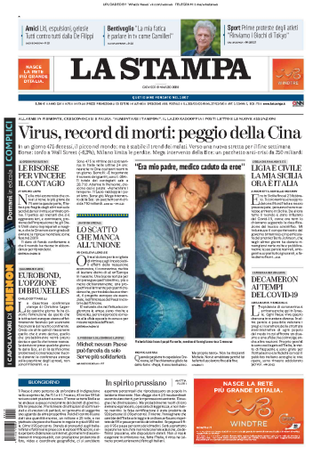 La Stampa - 19.03.2020