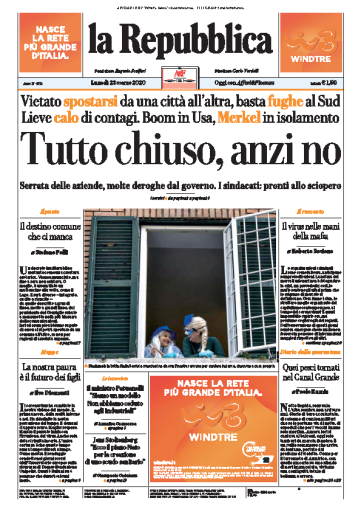 la Repubblica - 23.03.2020