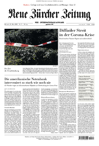 Neue+Z%C3%BCrcher+Zeitung+-+25.03.2020