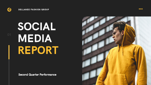 Black+and+Yellow+Fashion+Marketing+Social+Media+Report+Presentation