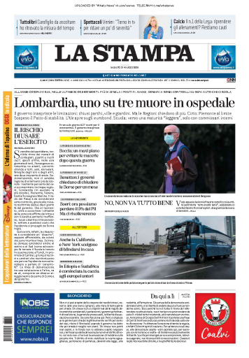 La Stampa - 21.03.2020