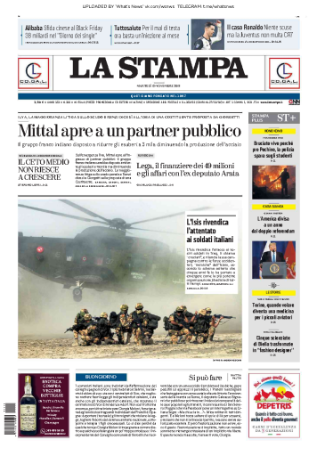 La Stampa - 12.11.2019