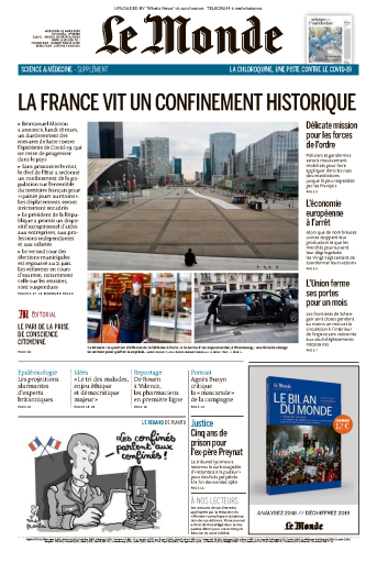 Le Monde - 18.03.2020