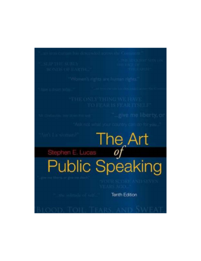 The+Art+of+Public+Speaking+%2810e%29