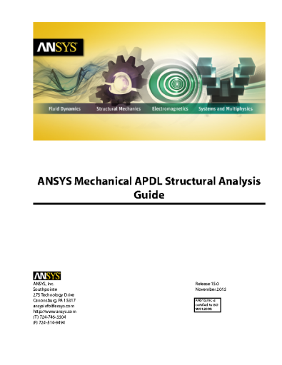 Mechanical+APDL+Structural+Analysis+Guide