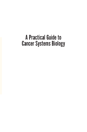 A+Practical+Guide+to+Cancer+Systems+Biology