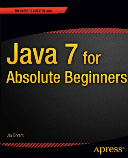 Java+7+for+Absolute+Beginners