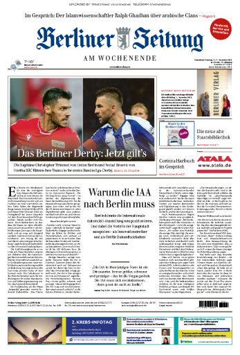 Berliner+Zeitung+-+02.11.2019