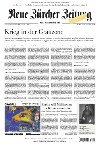 Neue+Z%C3%BCrcher+Zeitung+-+21.09.2019