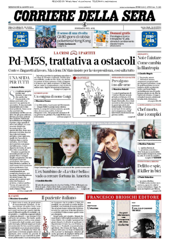 Corriere+della+Sera+-+28.08.2019