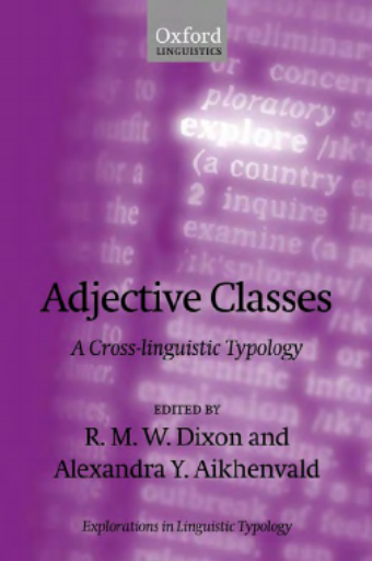 Adjective+Classes+-+A+Cross-Linguistic+Typology
