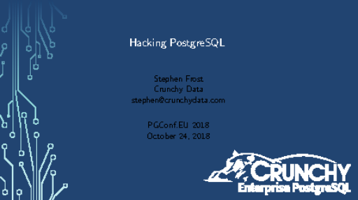 Hacking+PostgreSQL