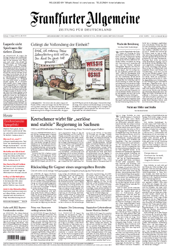 Frankfurter+Allgemeine+Zeitung+-+31.08.2019