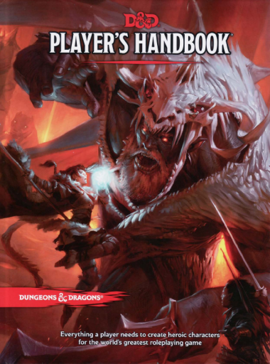 dungeons and dragons players handbook