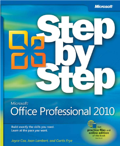 Microsoft+Office+Professional+2010+Step+by+Step+eBook