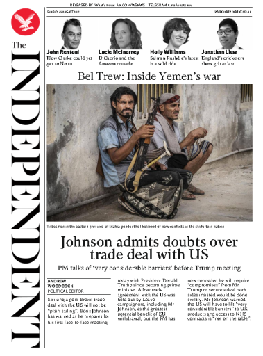 The Independent - 25.08.2019