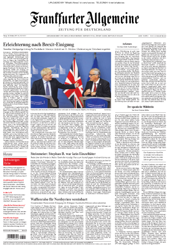 Frankfurter+Allgemeine+Zeitung+-+18.10.2019