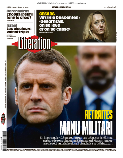 Libération - 02.03.2020