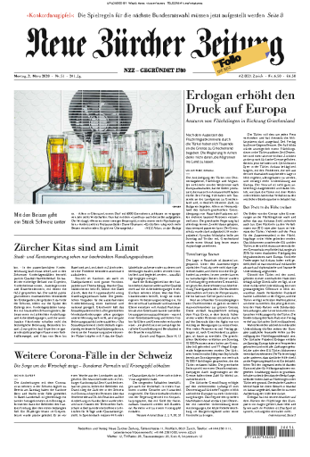 Neue Zürcher Zeitung - 02.03.2020