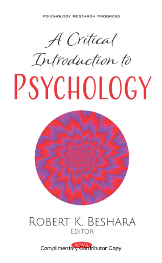 A Critical Introduction to Psychology