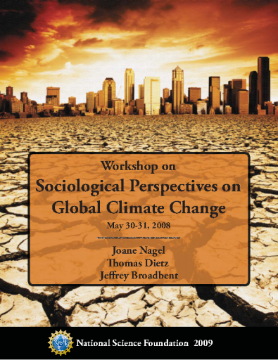 Workshop+on+Sociological+Perspectives+on+Global+Climate+Change