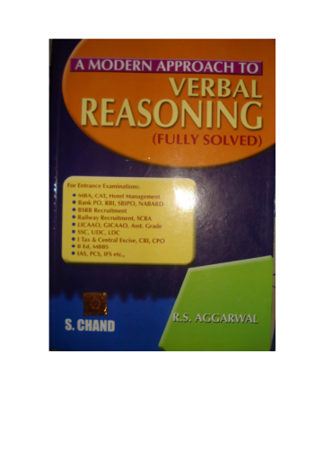 A+Modern+Approach+to+Verbal+Reasoning