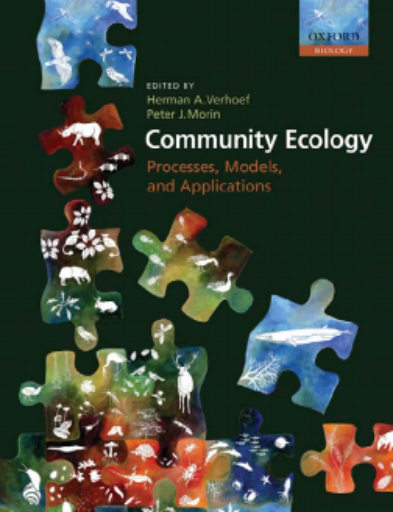 Community+Ecology+Processes%2C+Models%2C+and+Applications