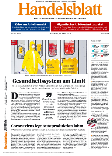 Handelsblatt - 18.03.2020