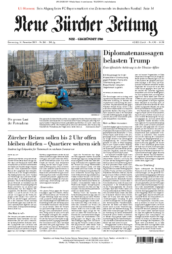 Neue+Z%C3%BCrcher+Zeitung+-+14.11.2019