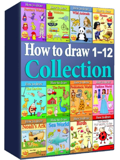How to Draw Collection 1-12 (Over 400 Pages) (How to Draw Collections)