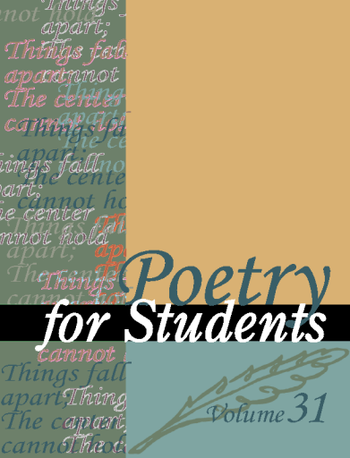 Poetry+for+Students%2C+Volume+31