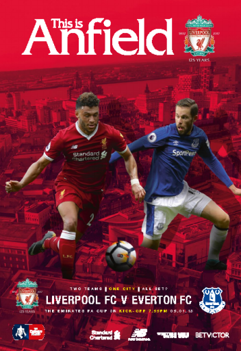 This is Anfield — Liverpool FC v Everton FC — 5 January 2018