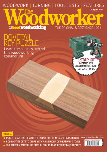 The Woodworker & Woodturner – August 2019