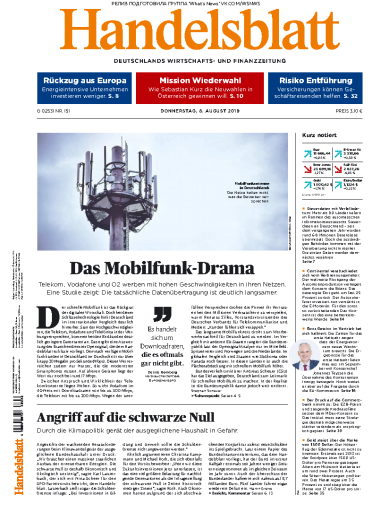 Handelsblatt - 08.08.2019