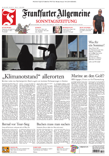 Frankfurter Allgemeine Sonntagszeitung - 28.07.2019
