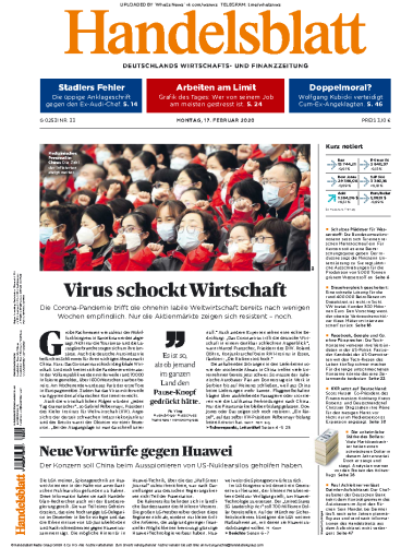 Handelsblatt - 17.02.2020