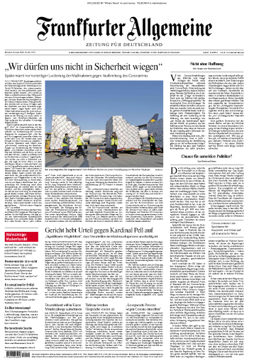 Frankfurter Allgemeine Zeitung - 08.04.2020