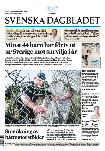 Svenska+Dagbladet+-+09.09.2019