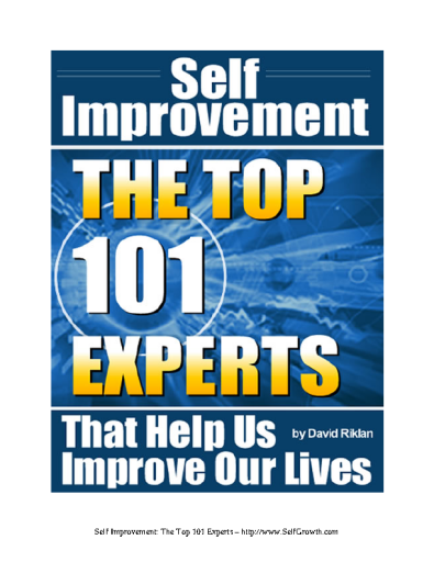Self+Improvement+%E2%80%93+The+Top+101+Experts+that+Help+Us+Improve+Our+Lives
