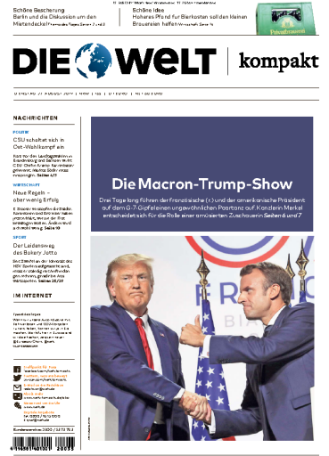 Die+Welt+Kompakt+-+27.08.2019