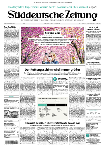 Süddeutsche Zeitung - 06.04.2020