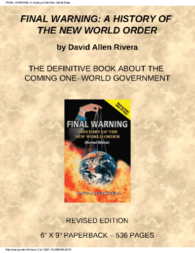 FINAL+WARNING%3A+A+History+of+the+New+World+Order