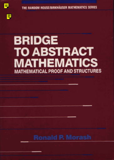 Bridge+to+Abstract+Mathematics%3A+Mathematical+Proof+and+Structures