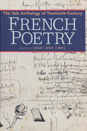 The+Yale+Anthology+of+Twentieth-Century+French+Poetry