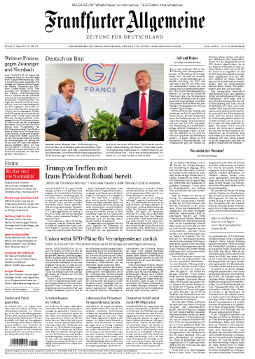 Frankfurter+Allgemeine+Zeitung+-+27.08.2019